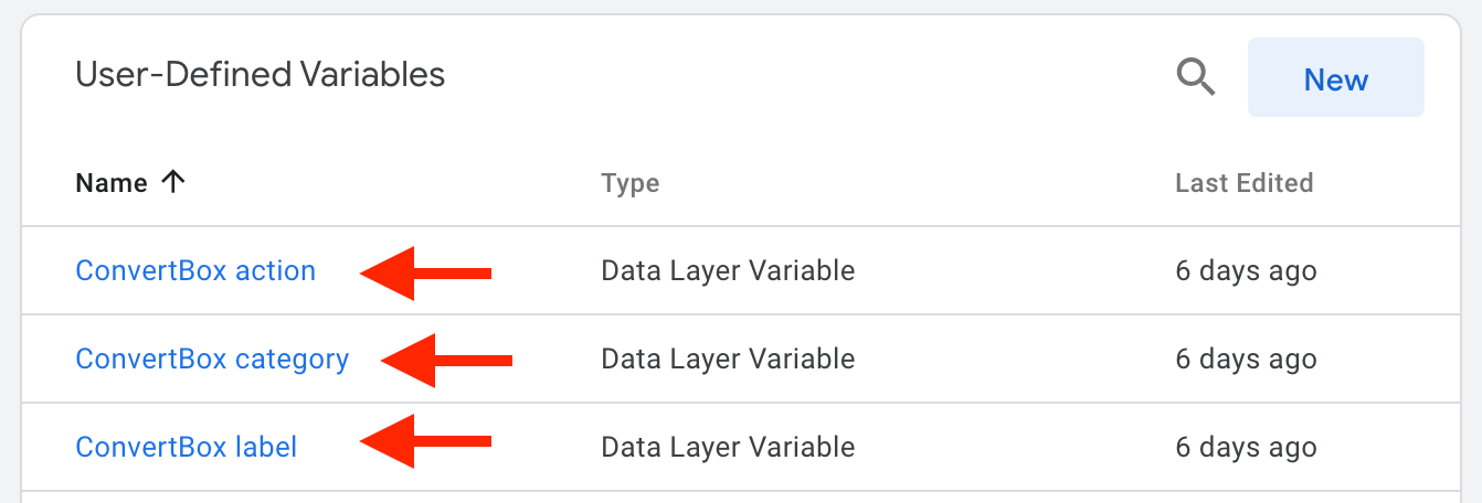 user defined variables in convertbox