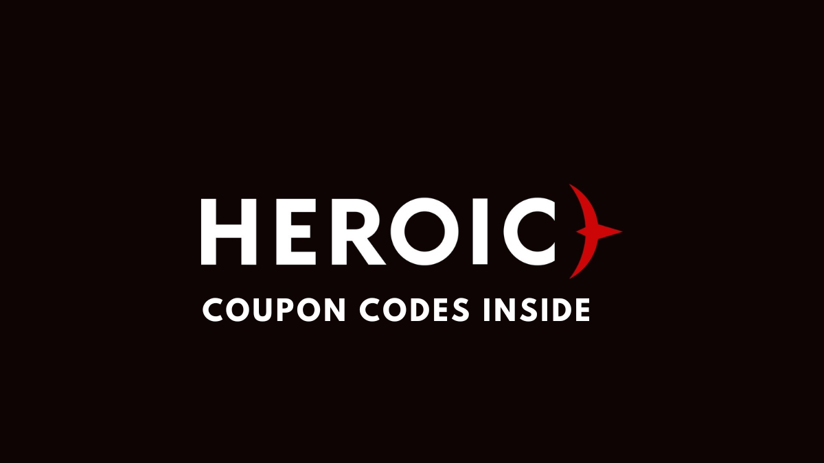 10% OFF Heroic Coupon Codes 2024 (4 Active Codes)