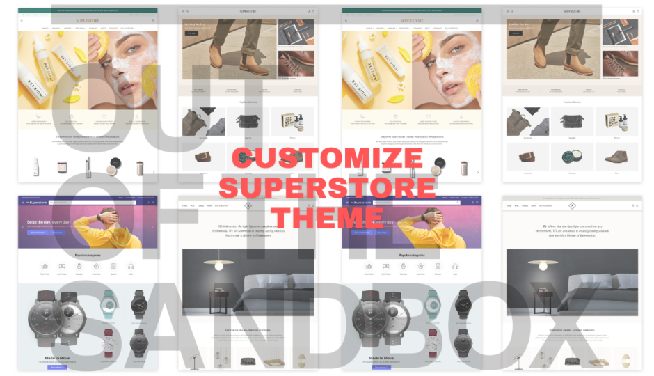 How to Customize Superstore Theme